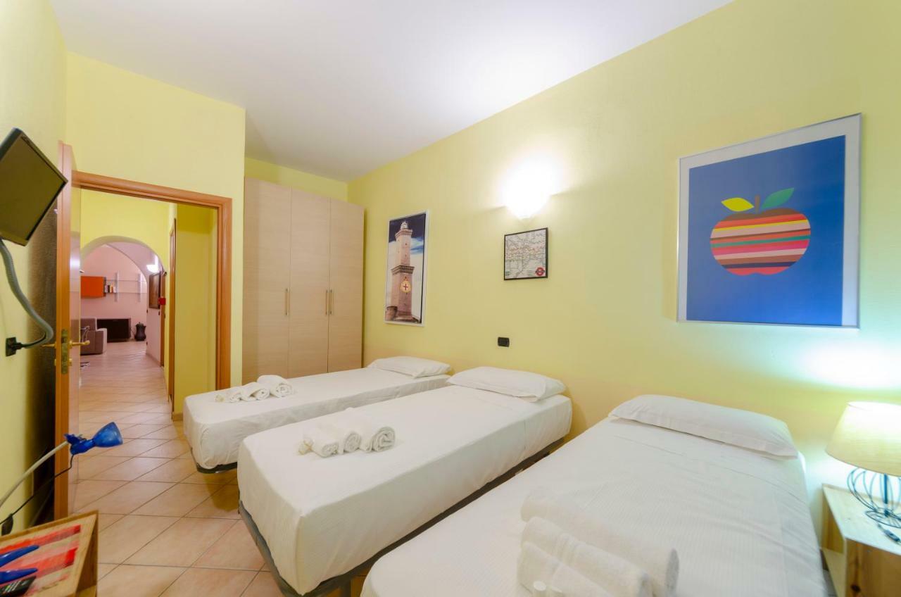 Ferienwohnung Joivy Warm Family Apt Near Porto Antico Genua Exterior foto